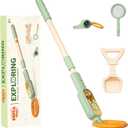 Children's Metal Detector kit-Outdoor Explorer Kit with Metal Detector, Magnifying Glass, Shovel, Whistle & Compass, Educational Nature Gift for Curious Kids (Ages 3+)