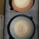 MORA Small Bowls Set of 4, 16oz Ceramic Pottery Dessert Bowls - Microwave, Oven and Dishwasher Safe - Harvest