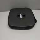 Upgraded Square Folding Stool, Max Load Capacity 485lbs, Portable Collapsible Seat, Telescoping Foldable Stool for Camping,Fishing,Hiking,Travel (Black)