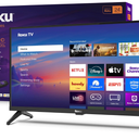 Roku Smart TV – 24-Inch Select Series, 720p HD TV – Roku TV with Voice Remote – Flat Screen LED Television with Wi-Fi for Streaming Live Local News, Sports, Family Entertainment