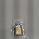 Master Lock Brass Combination Lock, Gate Lock for Outdoor Fence or Shed, Customizable Combination Padlock with Extended 2-1/4-Inch-Long Shackle, 175DLH