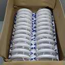 Ensenior 48 Pack 6 Inch LED Recessed Ceiling Light with Night Light, Dimmable, 2700K-5000K 5CCT, 1050LM 12W 120V, High Brightness Canless Wafer Downlight - ETL&FCC&IC