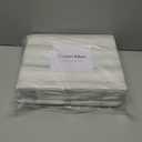 Calvin Klein - Queen Duvet Cover Set, Luxuriously Soft Bedding with Matching Shams, Striped Room Essentials (Strie Stripe Off White, Queen)