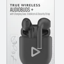 Acoustix AudioBuds+ True Wireless Earbuds with Charging Case - Black