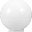PRETYZOOM 12 Inch Acrylic Spherical Lampshade Replacement Globe Light Cover for Outdoor Garden Patio Lamps Round Lamp Shade with Sturdy Lightweight Design, 30.00X30.00X30.00CM