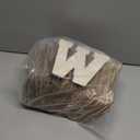 6 Inch 88 Pieces Wood Letters Crafts Wooden Letters, Unfinished Thin Alphabet with Extras for Wall Decor