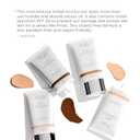 PR MINERALS 4-in-1 Tinted Moisturizer With SPF 20 - Hydrating Face Moisturizer, Primer, & Foundation With Shea Butter, Aloe Vera & Vitamin B3 - Vegan Friendly - Free of Paraben, Gluten & BPA (Bone)