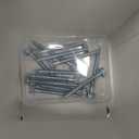 Jetec 6 Pieces Mini Blind Brackets for Window Blinds, with Screws (1.38 x 1.18 Inches)