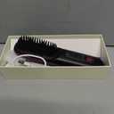 Go Brush Pro 2026, Portable Straightener Brushs for Travel, with LCD Temperature Display, Fast Heating Cordless Mini Hair Brushs (Black)