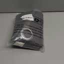 ChrisDowa Small Window Curtains 40 inches Long for Bedroom - Grommet Short Thermal Insulated Room Darkening Curtains for Kitchen (2 Panels, Grey, 29 x 40 Inch)