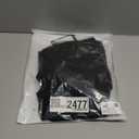 Womens Long Sleeve Henley Shirts for Women Button Ribbed Knit Shirt V Neck Tops Fit Slim Casual Basic Blouses (Black,M)