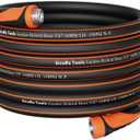 Giraffe Tools Garden Hose 5/8", Water Hose Heavy Duty, Flexible, Lightweight Hybrid Hose with Swivel Handle, 100ft Male to Female Fittings, Burst 600 PSI
