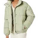 Amazon Essentials Women's Relaxed-Fit Mock-Neck Short Puffer Jacket (Previously Daily Ritual), Sage Green, 4X 