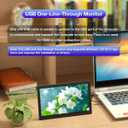 Hosyond 7 Inches USB C Mini Monitor 1024x600 IPS LCD Display Type C Secondary Screen for PC Laptop Windows