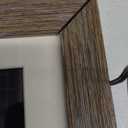 Aluratek 10 Distressed Wood Digital Photo Frame with Auto Slideshow, 1024 x 600 (ADPFD10F), 10" Wood Border, 10 Inch, Non-WiFi