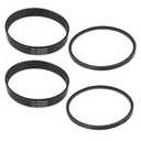 KEEPOW 38528034/38528035 Vacuum Belt for Hoover Wind Tunnel Self-Propelled U6485900, Replace Part 40201200 & 40201170 (2 Sets)