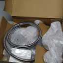 Veken 11.8" Rain Shower Head with Handheld, High Pressure Handheld Shower with Multi Spray Modes, Rainfall Combo with Metal Extension Arm, Detachable Dual Showerhead, Bathroom Decor, Chrome Silver