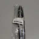 9 Inch Kitchen Tongs, Cooking Tongs with Silicone Tips and Stainless Steel Handle, Non Stick Heat Resistant Tongs for Cooking, Buffet, Salad Serving (9", Black)