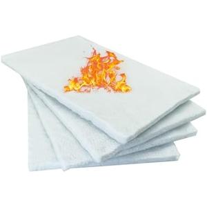 12 Packs Tabletop Fire Pit Ceramic Wool for Tabletop Firepit Bowl to Extend Burn Time,Firepit Ceramic Fiber Insulation Cotton Core