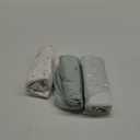 3-Pack Organic Baby Swaddle Sleep Sacks - Swaddles for Newborns, Infant 0-3 Months, Baby Girls, Boys, Soft & Snug Newborn Sleep Sack, Nursery Swaddling Blankets (Bunnies) (One Size)