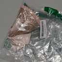 Rose Gold 1/2 Birthday Hat - Bow Birthday Party Decorations, Glitter Number Cone Hat, Princess Bow Hat