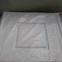 STICKGOO PVC Ceiling Tiles, 2'x2' Glue Up Ceiling Panel White to Prevent Breakage Cover 48 Sq. Ft, Pack of 12 Tiles, 24"x24"