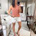 SySea Womens Summer Loose Knit Shirts Sleeveless Halter Neck Sweater Tank Tops (XL)