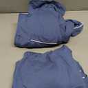 CF Mens Pajamas Set 100% Cotton Sleepwear Button Down Pj Sets Long Sleeve Lounge Set Soft Nightwear with Pockets & Front Fly Size M