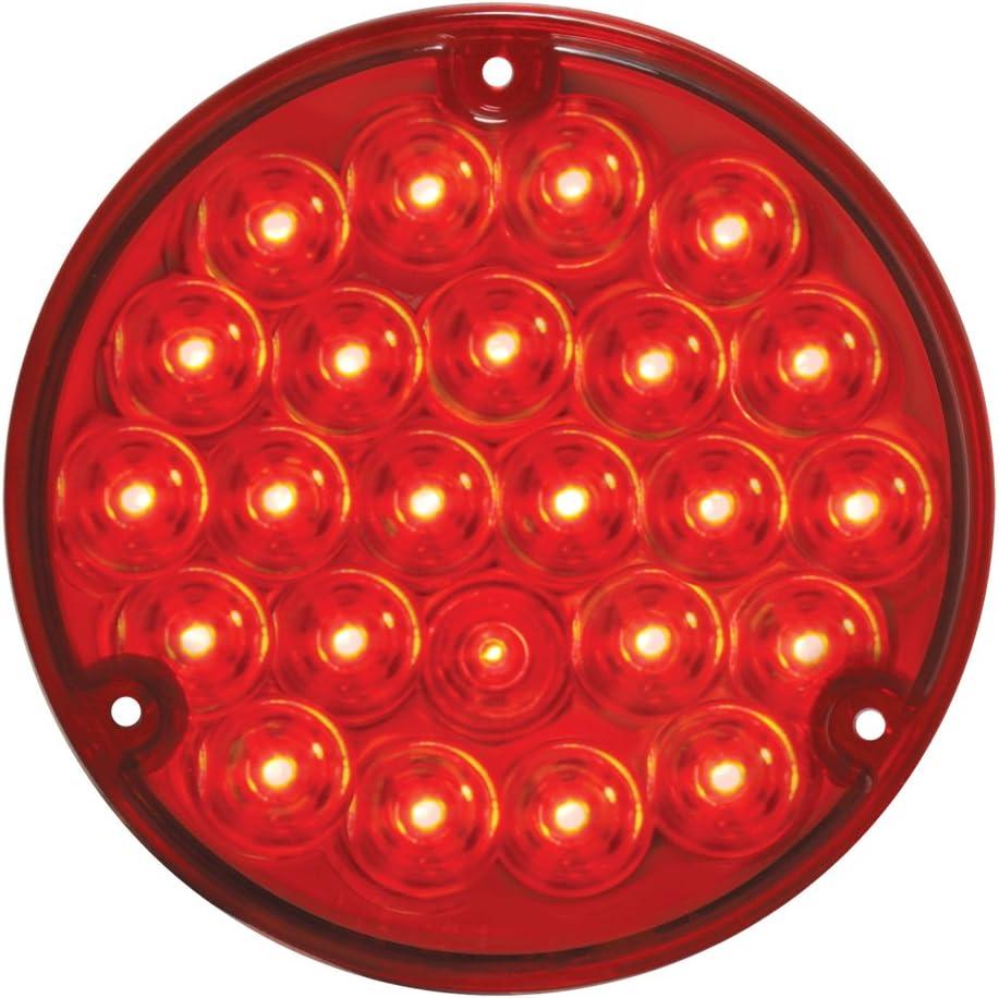 GG Grand General 76152 Red 4" 24-LED Stop/Turn/Tail Load Light, 2 Pack