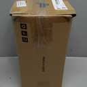 KSIIA Washable Dog Bed Deluxe Plush Dog Crate Beds Comfy Kennel Pad Anti-Slip Pet Sleeping Mat for Large, Jumbo, Medium, Small Dogs Breeds, 35" x 23", Gray (Grey)