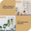 Blanket Ladder, 5-Tier Towel Holder with 4 Removable Hooks, Farmhouse Wall Leaning Decorative Rack Shelf, Wooden Towel Display Rack, Quilt Ladder for Living Room, Bedroom, White