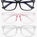 Blue Light Blocking Glasses, 2 Pack Blue Light Glasses Men, Blue Light Glasses Women Eyeglasses Bluelight Eyestrain