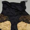 Tummy Control Shapewear Panties for Women High Waist Body Shaper Underwear Lace Shaping Girdle Briefs M