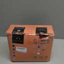 ESTINGO Heated Throw Blanket Electric Blanket, 50"x60" Heating Blanket with 5 Heating Levels & 4 Hours Auto Off, Reversible Flannel Sherpa Electric Throw Blanket with OverHeat Protection, Navy Blue