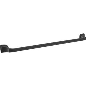 Amerock BH36034MB | Matte Black Towel Bar | 24 inch (610 mm) Center-to-Center Towel Rack | Revitalize | Bathroom Towel Holder | Bathroom Hardware | Bath Accessories