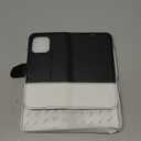 TUCCH Case Wallet for iPhone 14 Pro Max, [TPU Shockproof Inner Shell], PU Leather [RFID Blocking] 4 Card Holder Magnetic Stand Protective Cover Compatible with iPhone 14 Pro Max 6.7", Black & White