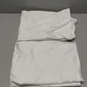 Rockcloud Pillow Case Set 400 Thread Count 100% Cotton Standard Size 2pc, White