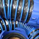 DUMPMAN 20 FT RV Sewer Hose Kit, Sewer Hose for RV Camper - Includes 2 Attachable 10 ft Sewer Hose with Swivel Fitting, 90 Degree Clear View Sewer Adapter, and 4 Storage Caps