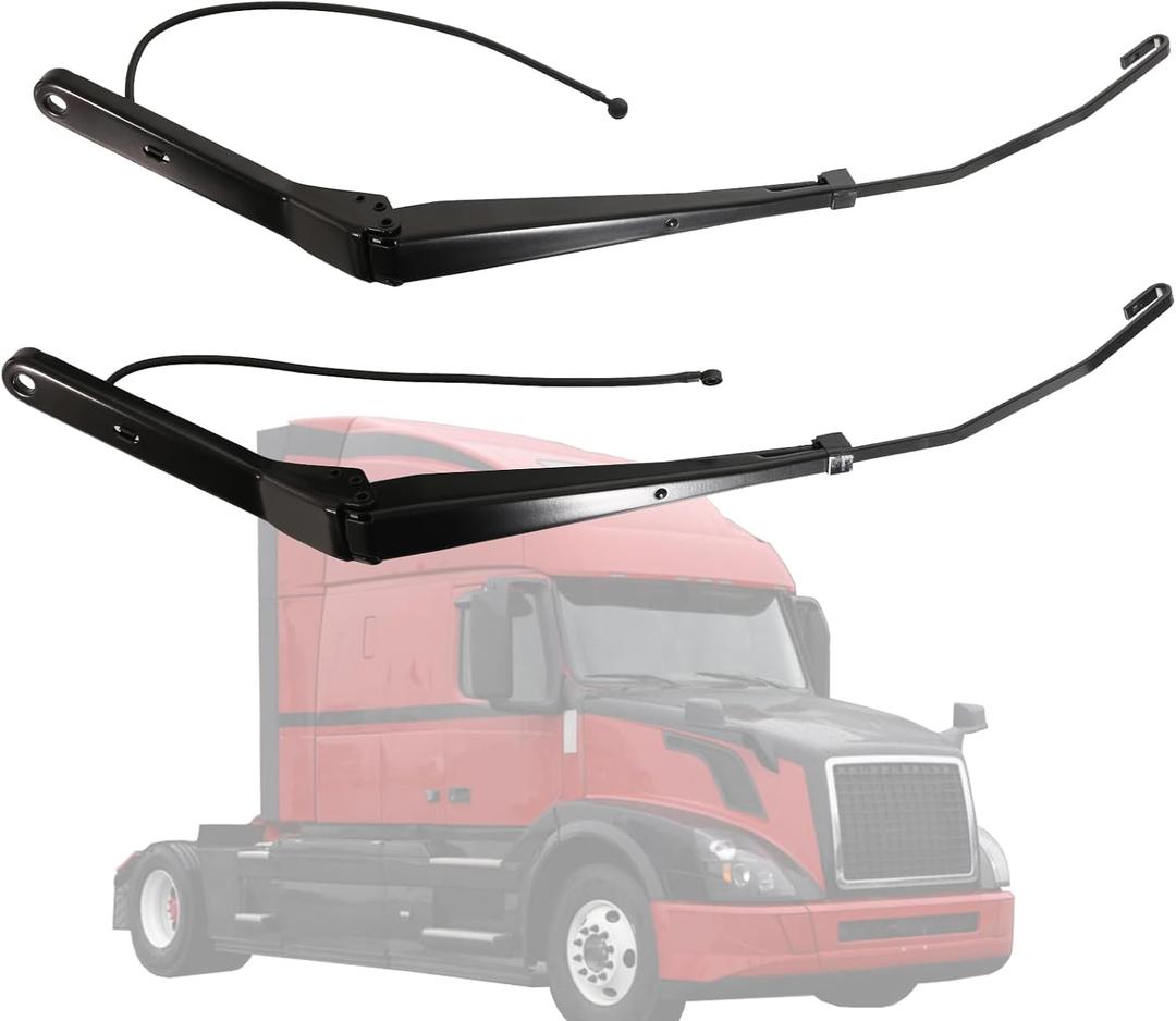 602-5420 2PCS Front Windshield Wiper Arms Fits for Volvo VNL 2008-2014 for Driver Side Passenger Side Wiper Arms # 85111394