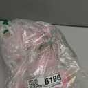 Leyndo 9 Pcs Pink Classic Artificial Mini Christmas Tree Sisal Bottle Brush Trees with Wood Base Christmas Pine Trees for Autumn Winter Holiday Home Kitchen Party Decor