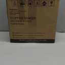 Caf Specialty Drip Coffee Maker, 10-Cup Glass Carafe, WiFi Connected Smart Voice-to-Brew, Includes Reusable Filter Basket & Grounds Scooper, Barista-Quality Brew, SCA Certified, Matte Black