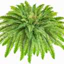 45" Fake Ferns Artificial Plants Large, 63 Fronds Artificial Ferns for Outdoors and Indoors, Faux Fern Greenery Suitable for Planter Hanging Garden Porch Office Decor