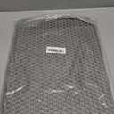 Cat Litter Mat, 24x18 Inches Large Double Layer Honeycomb Cat Litter Trapping Mat, Non Slip Waterproof Urine Proof Cat Litter Box Mat for Floor, Kitty Litter Rug, Cat Supplies, Gray