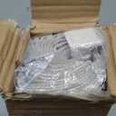 UNISHADES no Drill Cordless Roman Shades for Windows, 46" W  64" H - 100% Blackout - Linen - Beige