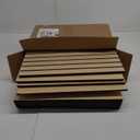 12 Pack Large Acoustical Wall Panels, Sound Proof Panels for Wall, 16 x 12 x 0.4 Inches Self-Adhesive Acoustical Soundproof Panels,Acoustic Treatment for Home Office Recording Studio Camel