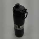 Ello Pop & Fill Stainless Steel Water Bottle with Quick Fill Technology, Double Walled Vacuum Insulated Metal, Leak Proof Locking Lid, Sip & Chug, BPA Free, Holiday Gift for Him Her, 22oz, 32oz, 40oz (Black)