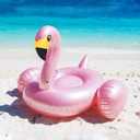 Jasonwell Giant Inflatable Flamingo Pool Float with Fast Valves Summer Beach Swimming Pool Floatie Lounge Floating Raft Outdoor Party Decorations Toys for Adults (XL)