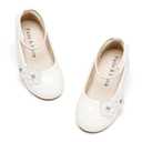 Girls Toddler Little Ballet Shoes - Flower Girls Mary Jane Flats Dress Shoes Party Wedding 11