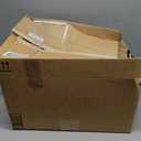 JOEJOY Small Dog Bed Cat Bed with Hooded Blanket, Cozy Cuddler Luxury Puppy Pet Bed, Donut Round Calming Anti-Anxiety Dog Burrow Cave Bed - Anti-Slip Bottom and Machine Washable 23 inch (Grey)