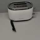 Mueller Retro Toaster 2 Slice with 7 Browning Levels and 3 Functions: Reheat, Defrost & Cancel, Stainless Steel Features, Removable Crumb Tray, Under Base Cord Storage 